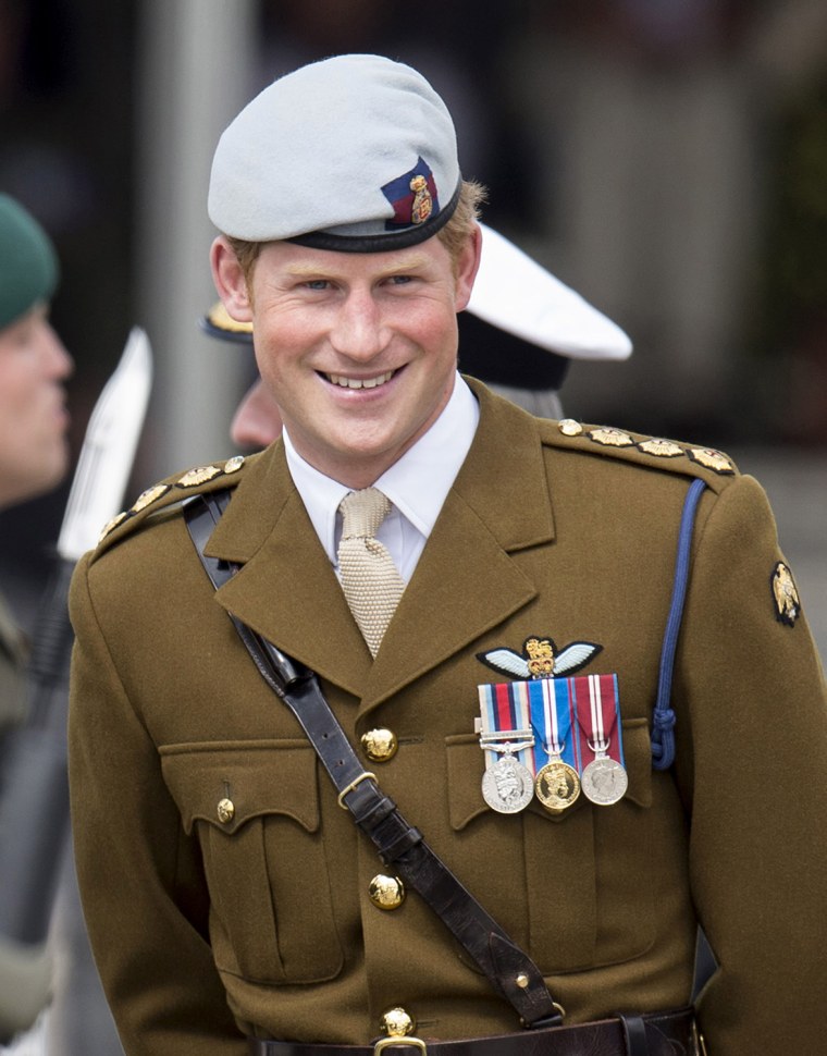 Image: Prince Harry Visits The Royal Marines Tamar